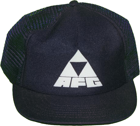 Puffy Ink Triforce Snapback Navy Trucker